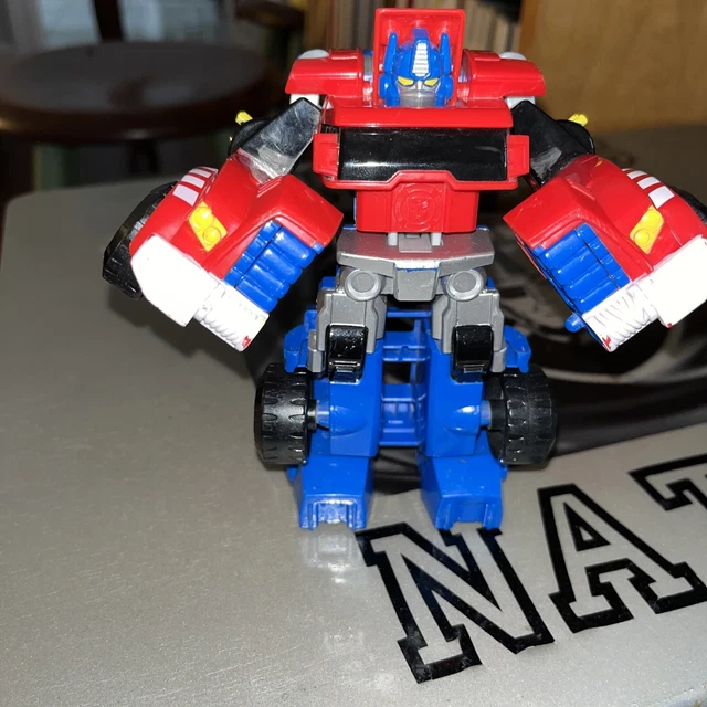 Transformers Rescue Bots Optimus Prime Tow Truck Figu - vrogue.co
