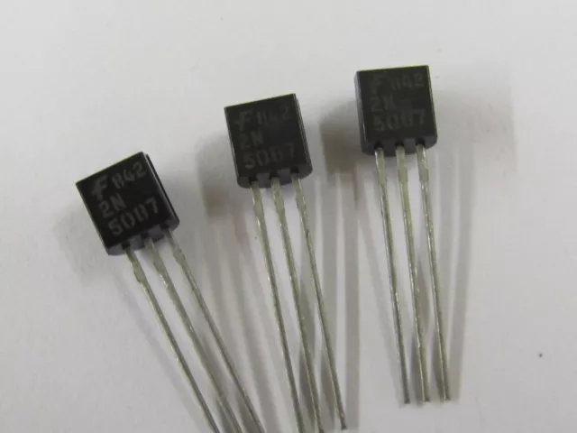 10 Stück - 2N5087 PNP TO92 Transistor  50V 0,1A  FAIRCHILD 10pcs