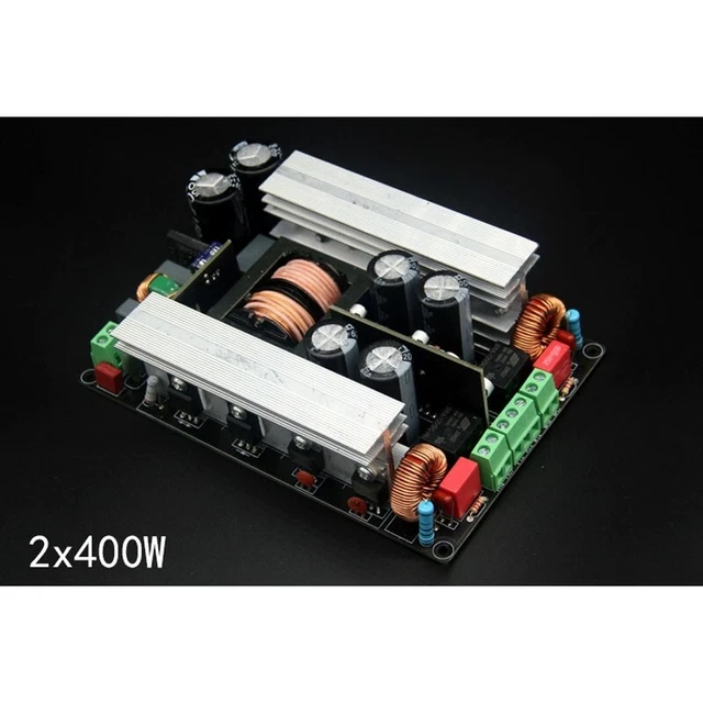 2*400W Hifi Amplifier Board with Switching Power Supply 220V f/Stereo/ Mono Mode