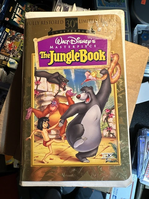 Opening To The Jungle Book 1997 Vhs THE JUNGLE BOOK (VHS, 1997, 30th Anniversary Limited Edition) £0.79