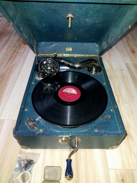 ancien électrophone pathe marconi, mc 1201. rare. pour pièce