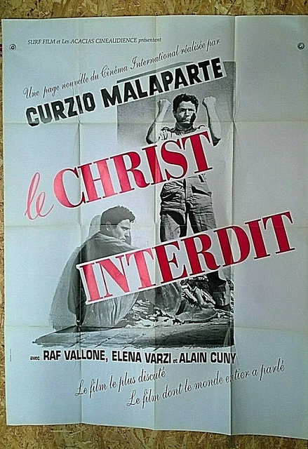 LE CHRIST INTERDIT manifesto affiche originale Made in France EUR 9