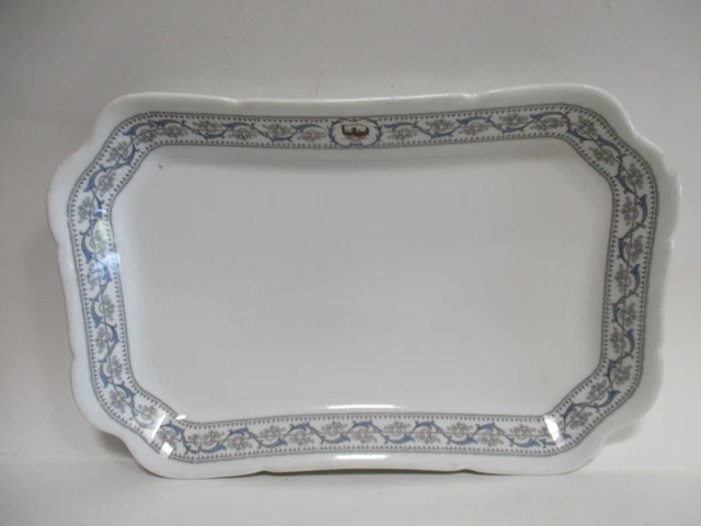 NY Central Railroad Dewitt Clinton Restaurant Ware OPCO Syracuse 1930  Tray