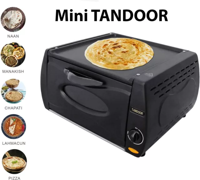 Tandoor Mini Backofen Ofen Maker Pizza Lahmacun Naan Chapati Roti Grill 2100W