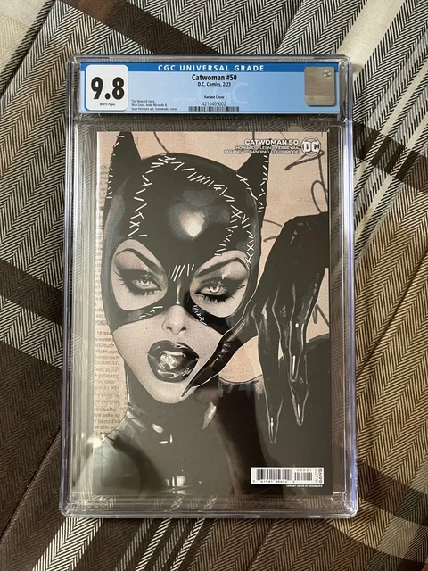 CATWOMAN #50 (2023) CGC 9.8 Gorgeous Sozomaika Variant Cover Nice!!