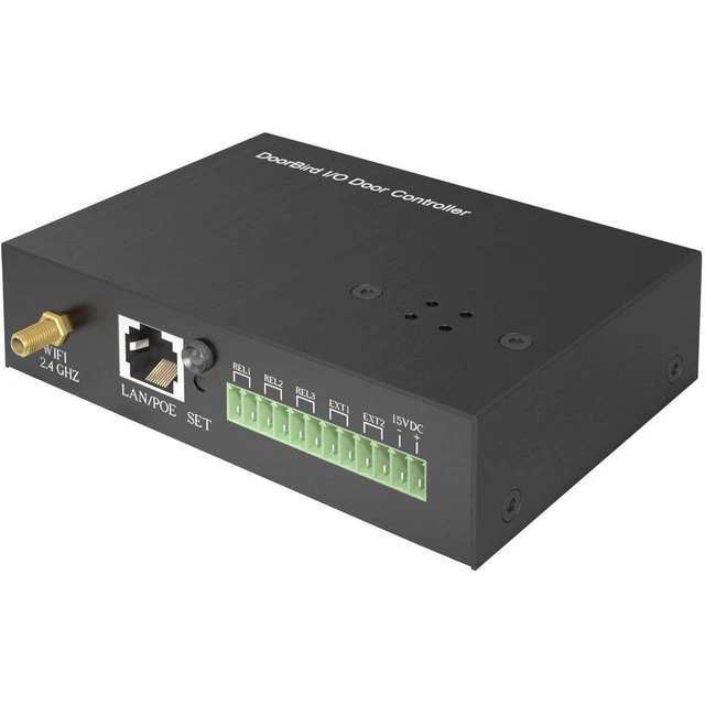 DoorBird A1081 Accessoire pour interphone Wi-Fi, Ethernet Contrôleur noir