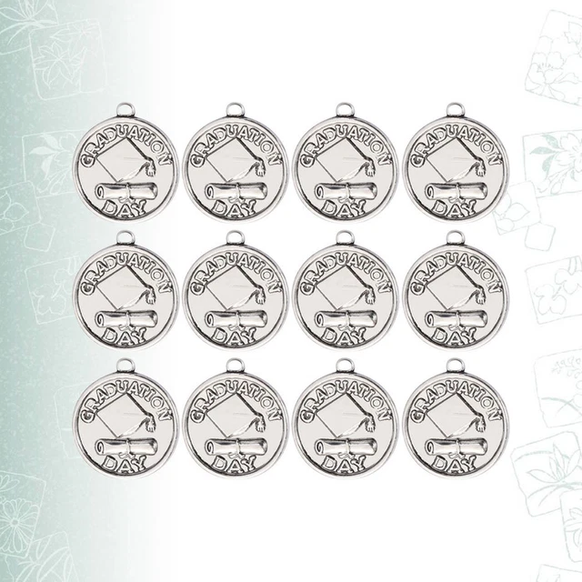 12 Pcs Abschlussfeier Liefert Charm-Halskette Schmuck Halskette Zinklegierung