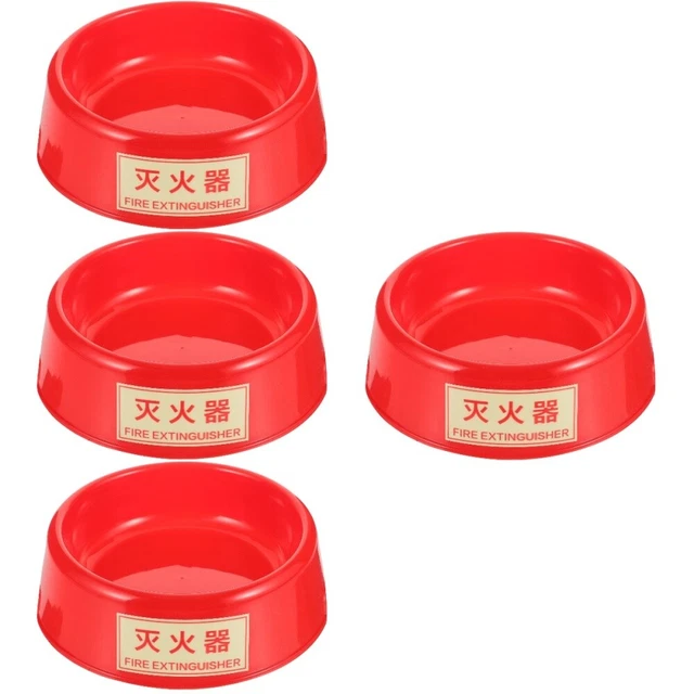 Confezione da 4 base estintore supporto estintore supporto estintore luminoso