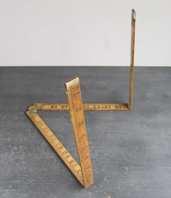 Vintage Rabone no.1167 Boxwood 16" Folding Rule