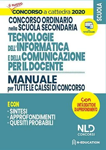 CONCORSO SCUOLA 2020. Manuale di Informatica per il docente per tutte le  c EUR 21,00 - PicClick IT