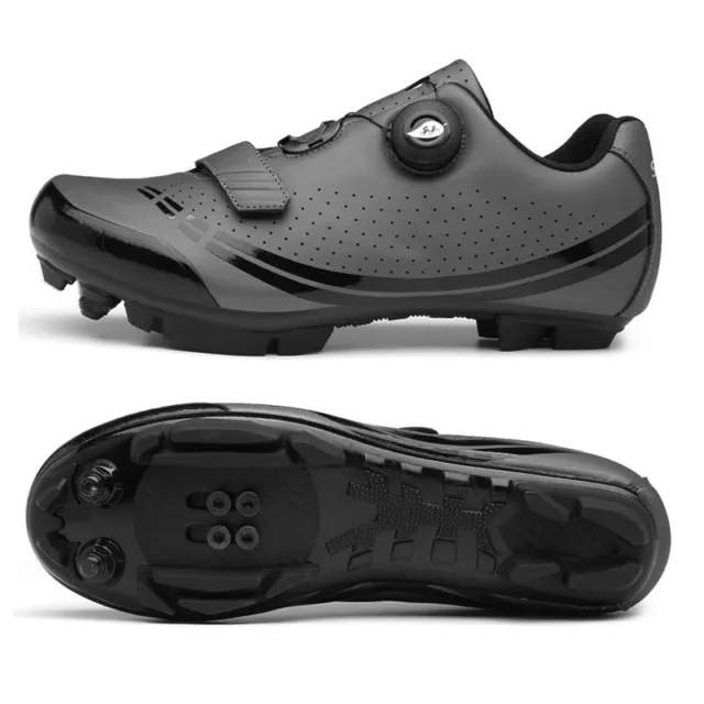 Cycling Sneakers Mtb Flat Men Road Bike Cleats Shoes Spd Mountain Bicycle Speed