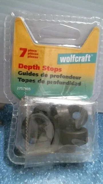WolfCraft Drill Stop Set 7 Pc  (2757405)  FS
