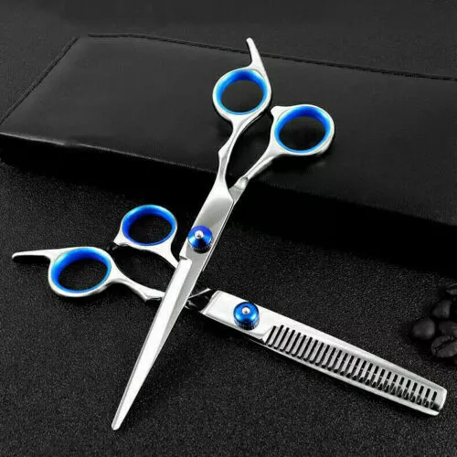 6.5 Inch Hair Cutting & Thinning Scissors Shears Hairdressing Barber Set / Case