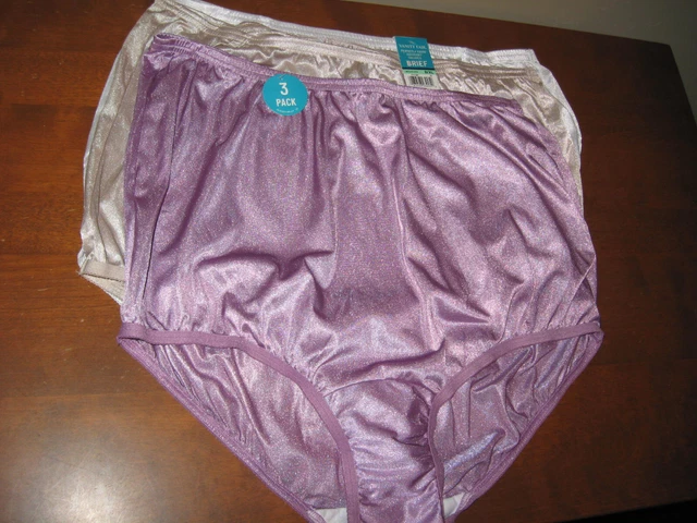 3 Pr. Vanity Fair Perfectly Yours Ravissant Tailored Briefs~ Sz. 8 / XL~ NWT