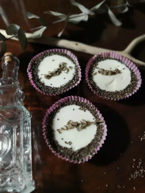 Sapone Lavanda Camomilla e Semi di Chia fatto a mano 100% ingredienti naturali