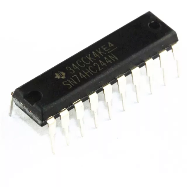 10PCS SN74HC244N 74HC244 DIP20 DIP-20 TI chip IC NEW