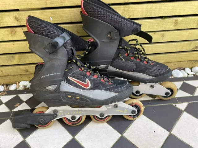 NIKE FOREFLEX AIR Zoom Street Hockey Roller Blades Inline Skates Mens Size 10 20.00 PicClick UK