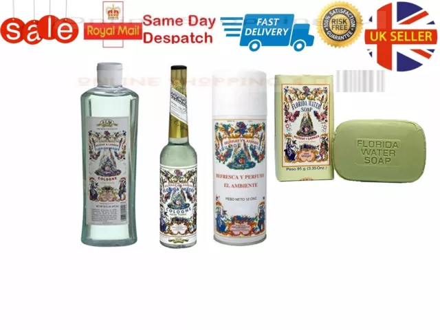 Murray & Lanman Florida Water Cologne,Airfreshner&Deodorizer New York-Full Range