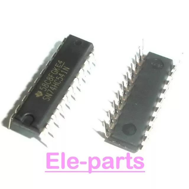 10 PCS SN74HC541N DIP-20 74HC541N 74HC541 Octal buffer/line driver 3-state Chip