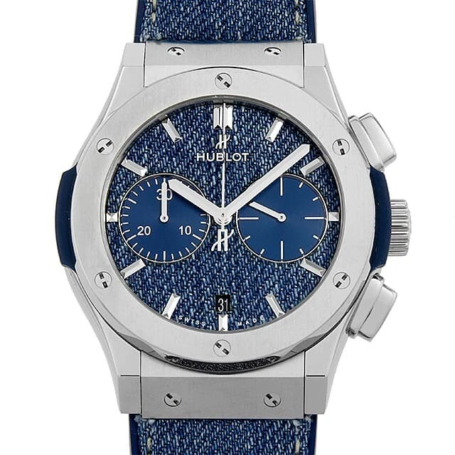 Hublot Classic Fusion Chronograph Jeans 521.Nx.2770.Nr.jpn18 Men #Gr890