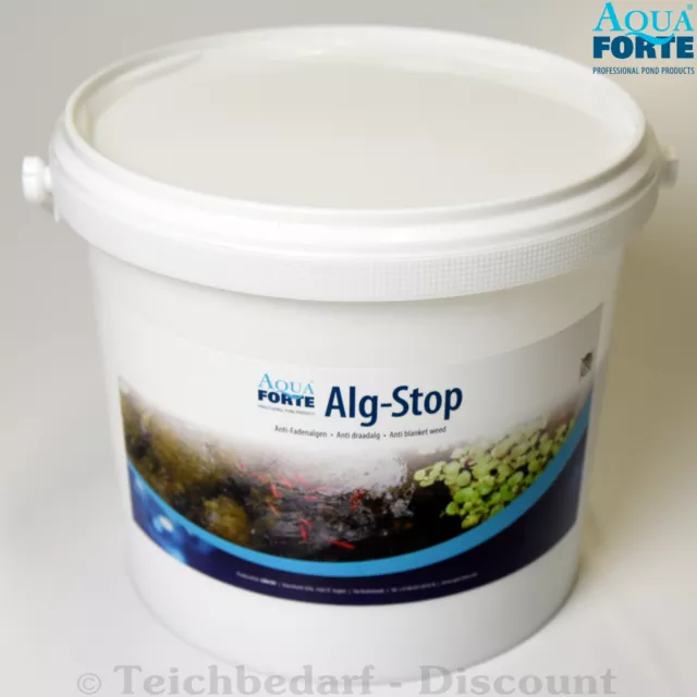 Aquaforte ALG-STOP Anti Fadenalgen AlgStop Algen Teich Fadenalgenvernichter 5 kg