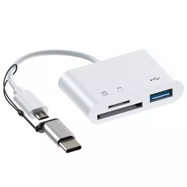 Acuvar USB 2.0 Compact Ultra High Speed Card Reader and Writer for