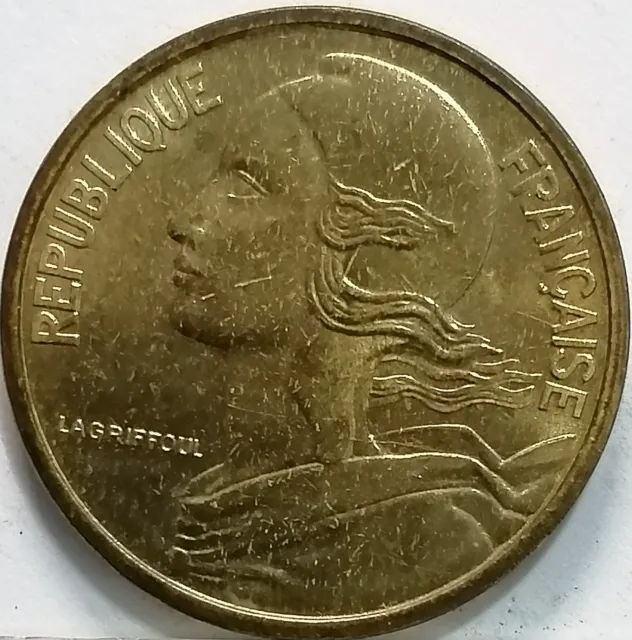 1964 France 50 Cents Aluminum-Bronze Coin unc