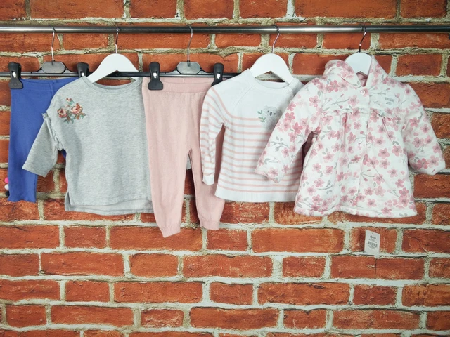 Baby Girls Bundle Age 6-9 Months Next J Lewis Etc Jacket Leggings Tops Set 74Cm