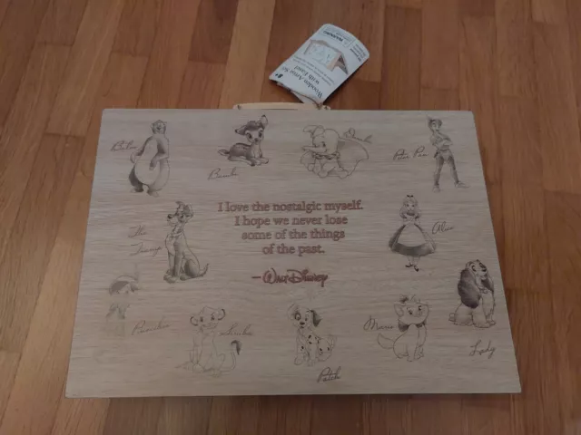 Disney Künstlerset Malkoffer Malset Staffelei Holzkoffer 50-teilig NEU