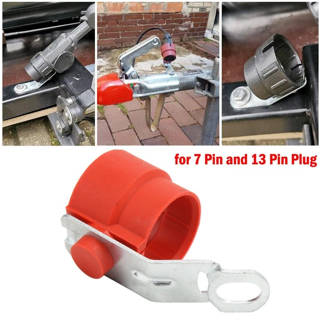 Lot De 6 Capuchons De Protection Pour Connecteur Remorque 13 Broches - Anti-Poussière Et Humidité - 9