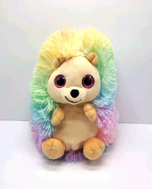 KMART ANKO SQUISHY Rainbow Hedgehog Porcupine Soft Toy Plush 10