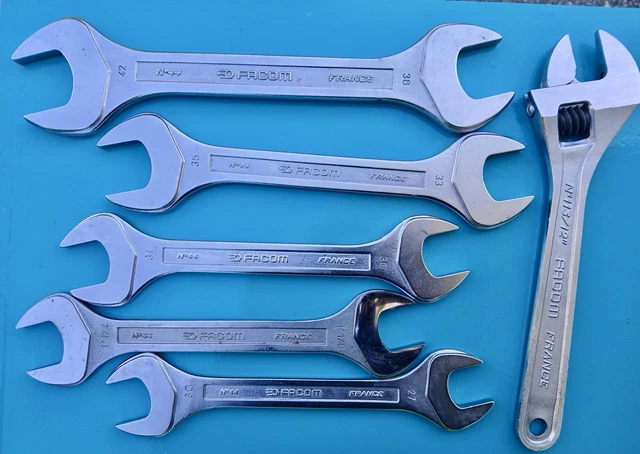 Lot D'outils Facom - Clés, Limes, Pince, Marteau (Bon état)