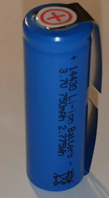LI-ION Batterie pour Brosse à Dents Braun Oral-B Professsionnel 4500 / Type 3756