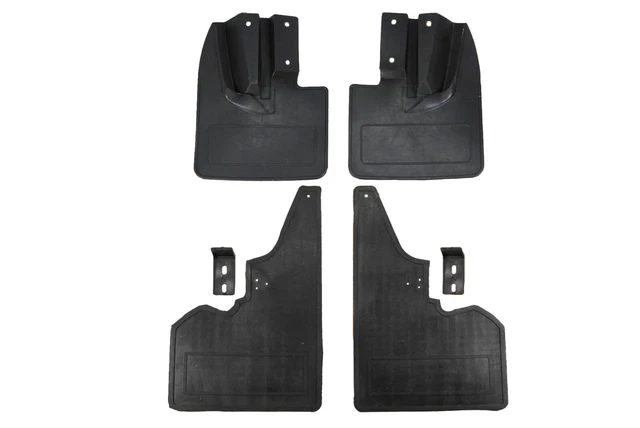 MDAK Bavettes Garde-Boue Compatibles Fiat Doblo 2000-2024 - Lot 4 Pièces Avant Arrière