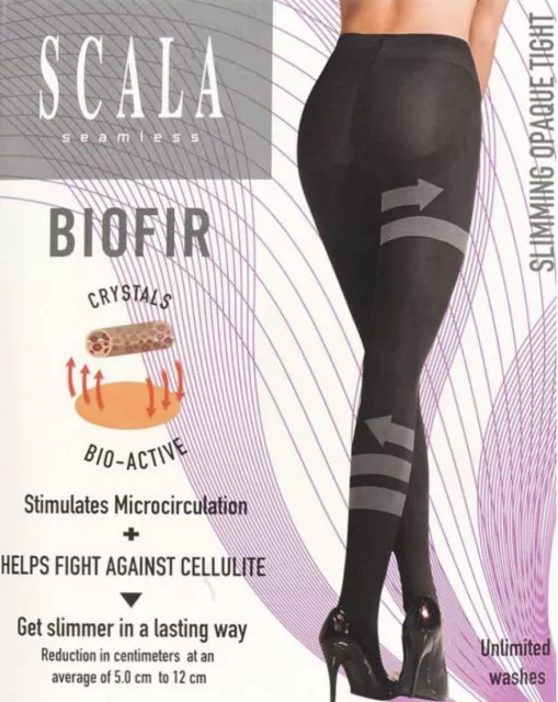 SCALA ANTI CELLULITE Shapewear Slimming Control Black TIGHTS