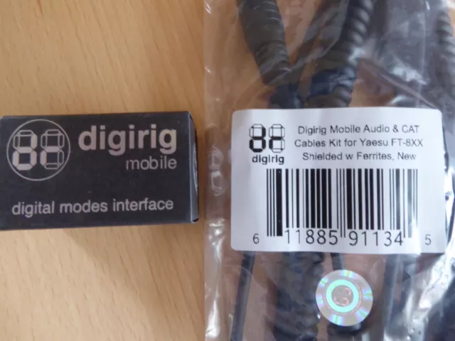 DIGIRIG Mobile KIT | Digital-Interface Amateurfunk, für Yaesu FT-8xx + Kabel