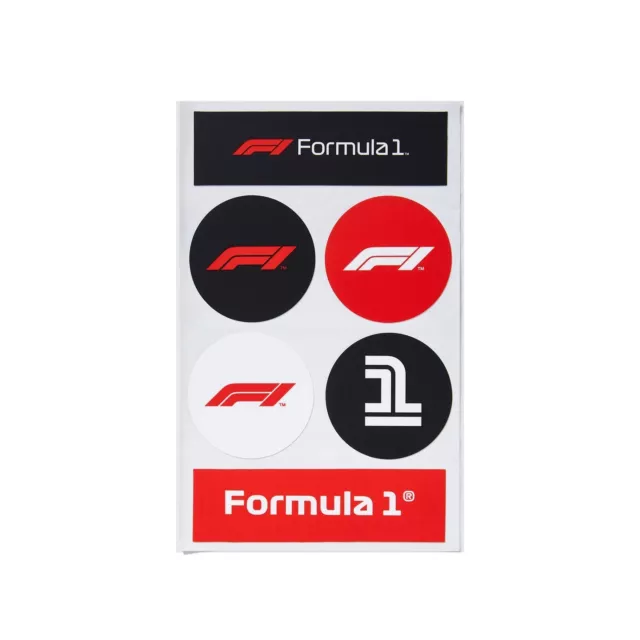 Set adesivi logo Formula 1 2021