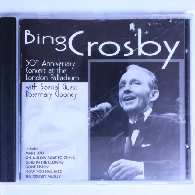 Bing Crosby - 50th Anniversary Concert At the London Palladium (CD, 1997) Jazz