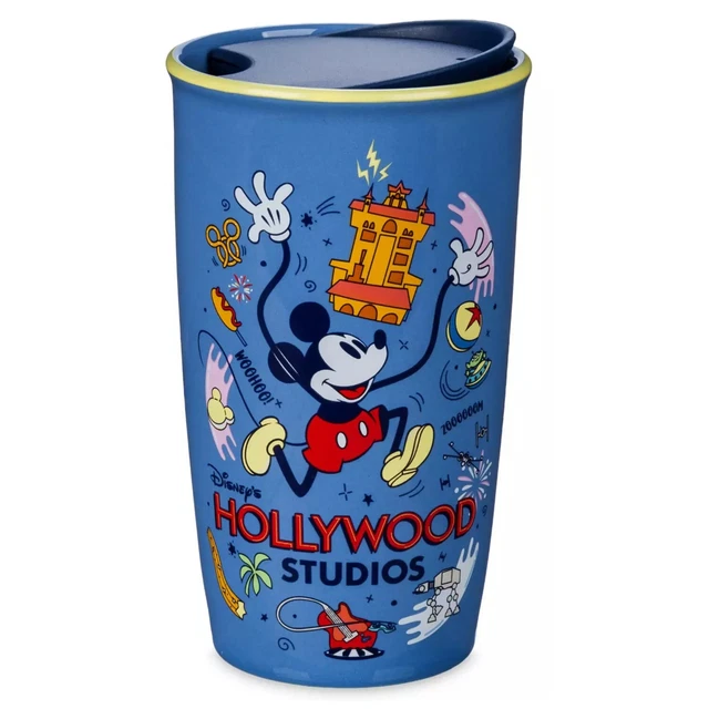 Starbucks Disney Hollywood Studios Porcelain Tumbler Mickey Mouse Travel Mug