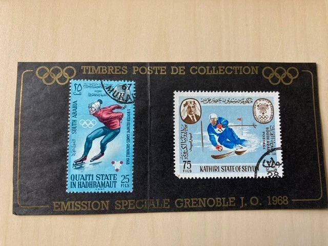 Badge Officiel - Jeux Olympiques De Grenoble 1968 - Insigne De Collection