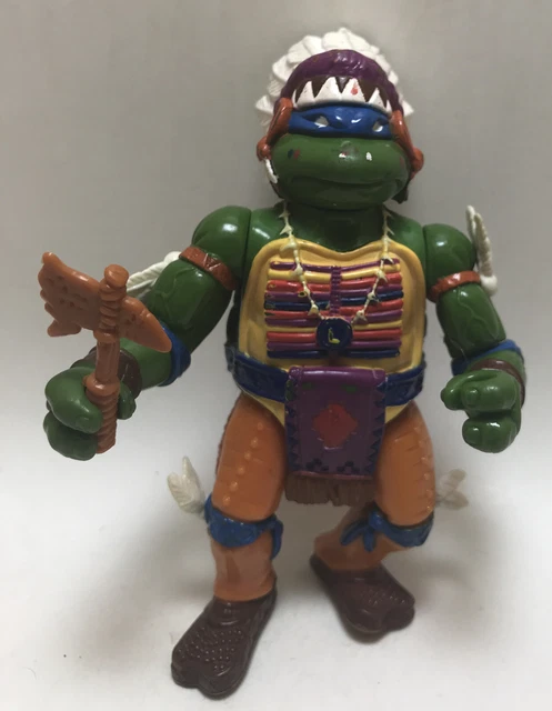 1992 Chief Leonardo Teenage Mutant Ninja Turtles TMNT Vintage Figure