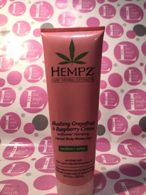 Hempz Blushing Grapefruit & Raspberry Creme In-Shower Herbal Body Moisturizer