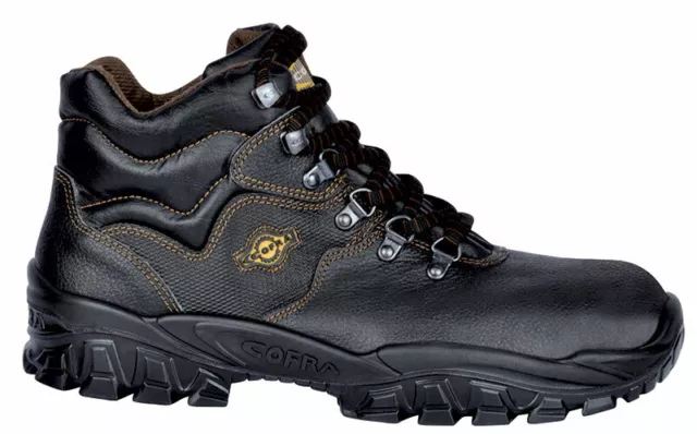 Scarpe antinfortunistiche Cofra New Reno S3 SRC alte impermeabili in pelle