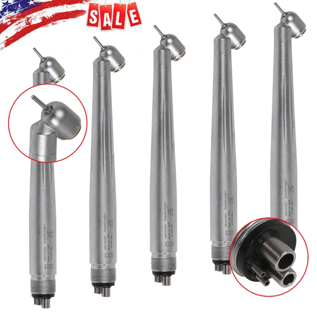 5 NSK PANA MAX Type Dental 45 Degree Surgical High Speed Handpiece 4Hole WCA4