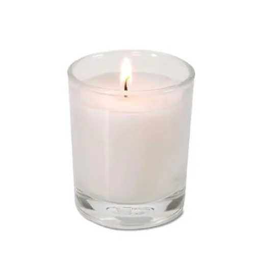 50 White Wax Clear Glass Votive Table Candle Wedding Anniversary Party Event 6cm 3