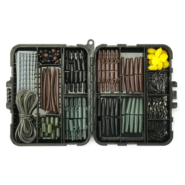 Kit Montage Pêche Carpe Inline Rig Avec Plombs Et Accessoires - 80g