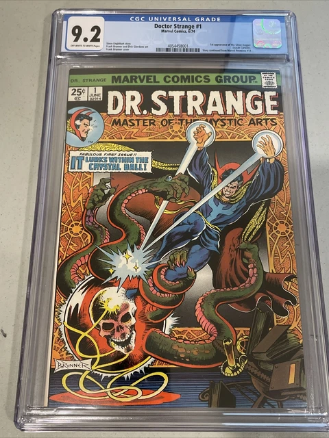 DOCTOR STRANGE #1 CGC 9.2 1st App of SILVER DAGGER! Marvel Comics (1974)