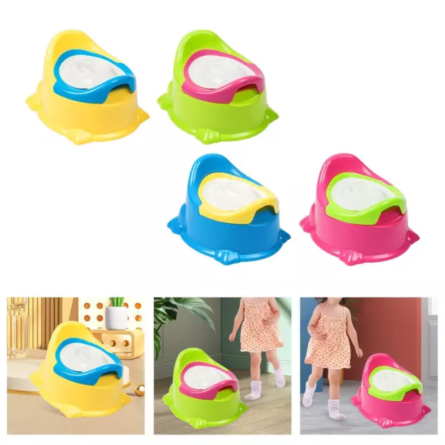 Kids Potty Training Non-Slip Easy to Clean Kids Toilet Seat with Detachable Bin