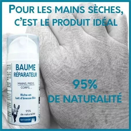 Baume Réparateur au Lait d'Anesse - 75 ml - 30 %