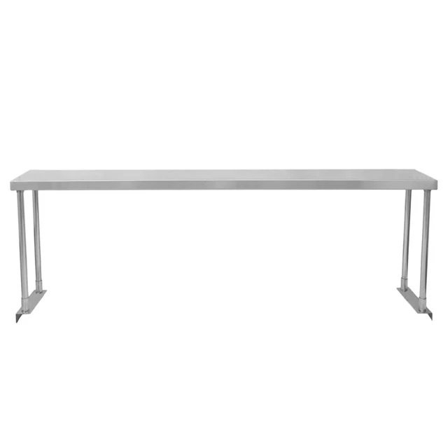 Overshelf Kitchen Prep Shelf Stainless Steel Single Catering Commercial 1800mm